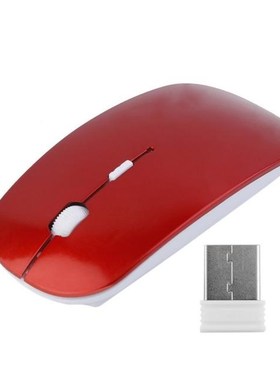 2.4GHz Wireless Optical Mouse 4 Keys Computer PC Mice USB 2