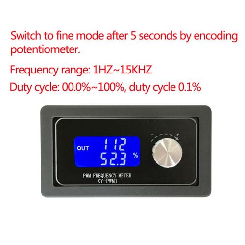 XY-PWM1 Signal Generator Module Adjustable PWM Pulse Frequen