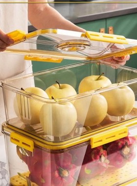 Refrigerator Storage Box Thickened Timekeeping Frozen Kitche