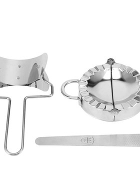 3pcs/Set Dumpling Mould Maker Wrapper Dough Cutter Stuffing