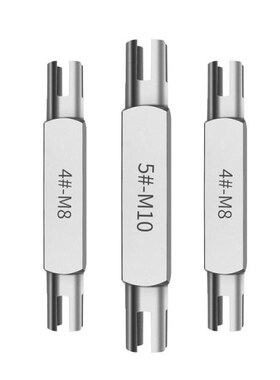 NEW M4 -M22 Broken Head Taps Set Hex Double Head Screw Tap E