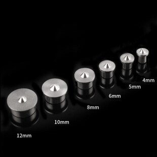 MYTEC 4/5/6/8/10/12mm WoodWorking Dowel Tips Round Log Pin P