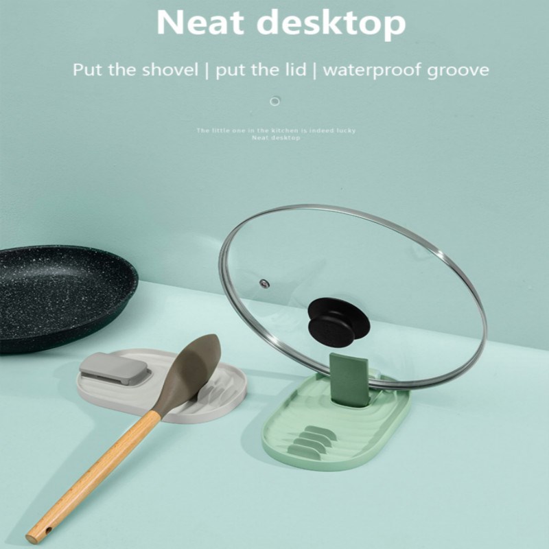 Pot Lid Shelf Spoon Storage Rack Spatula Organizer Rack Spoo