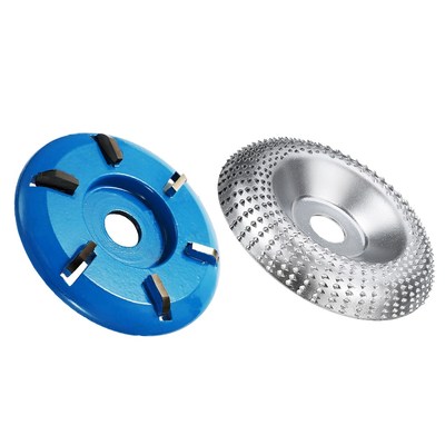 2pcs Angle Grinding Disc 6 Teeth Wood Carving Disc for Angle