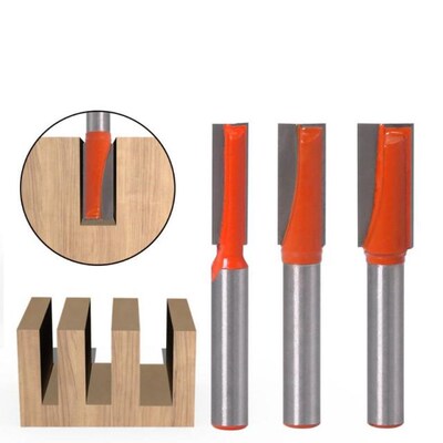 8mm Shank Bottom Cleaning Router Bit Engraving Milling Strai