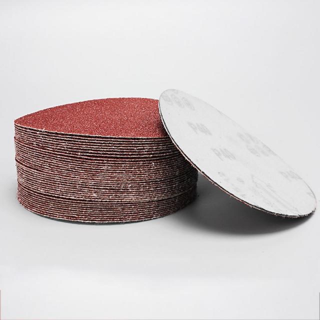 10pcs 4inch 100mm Round Sandpaper Disk Sand Sheets Grit 40-2