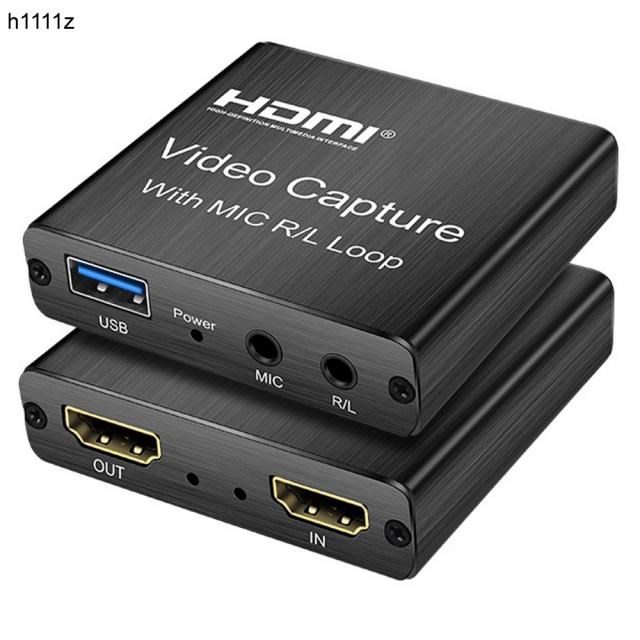 4K HDMI Video Capture Card 1080p Board Game Capture Card USB