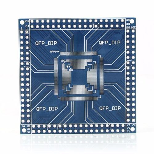 QFP/TQFP/LQFP 32/44/48/64/100/144 pin to DIP Pin Board Adapt