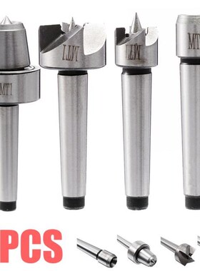 4pcs MT1 Wood Lathe Live Center And Drive Spur Cup MT1 Arbor