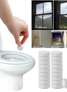 10pcs Water Effervescent Spray Cleaner Glass Cleaner Concent