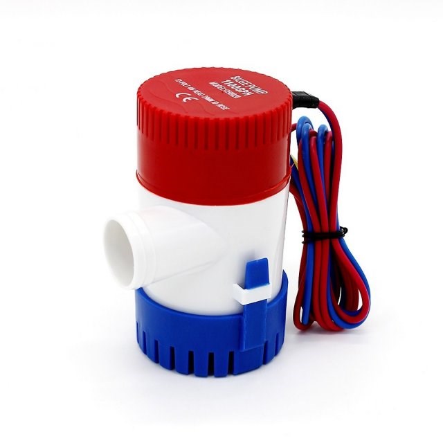 750GPH mini boat bilge pump 12v bilge pump 12 v 24v kayak ru
