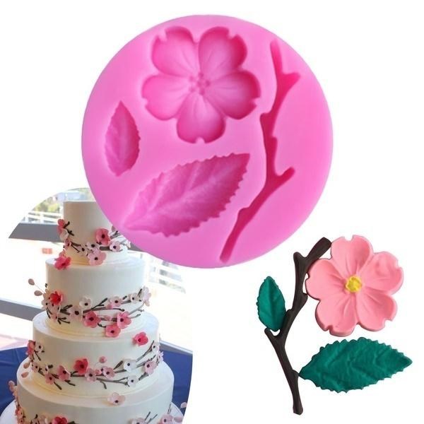 King Peach Flower Shape Mould