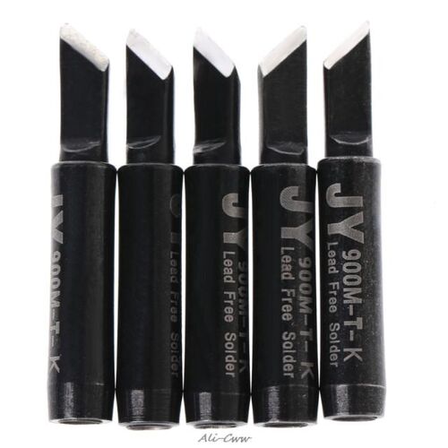 2018 5 Pcs Lead Free Solder Soldering Tip 900M-T-K 适用于 Ha