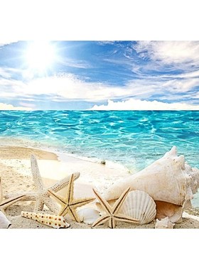 Seashell Starfish Diamond Painting Set -Full Diamond Paintin