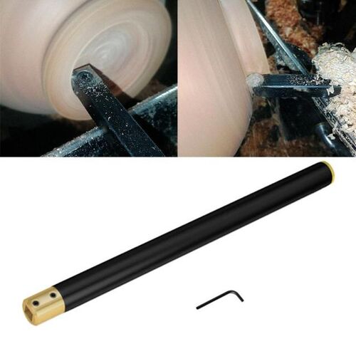 1Set Aluminum Alloy Hollowing Wood Turning Tools Knurling Kn