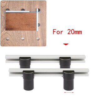 Planing Stop Board For 20mm Hole Workbench Fixing Clamp Alum