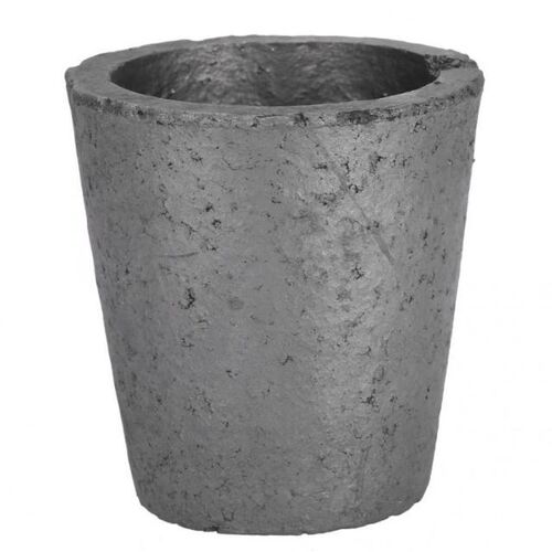 Cup Shape Silicon Carbide Graphite Furnace Casting Crucible