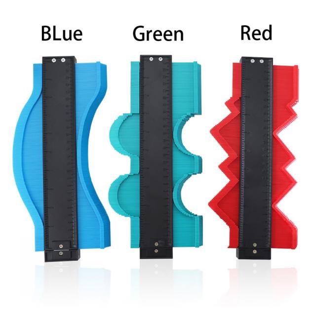 10 Inch Contour Gauge Encryption Arc Measuring Ruler Metric