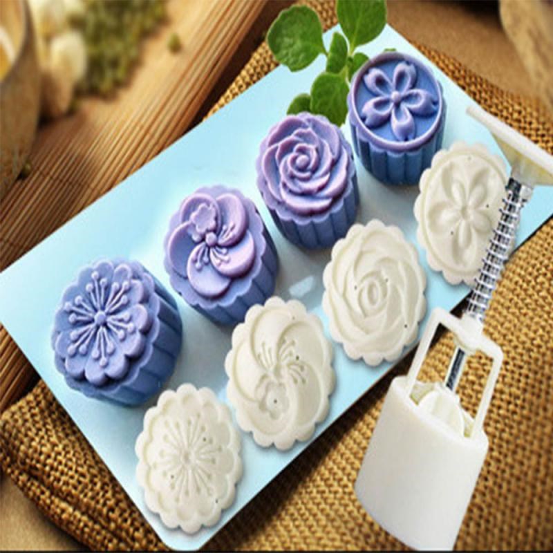 Kitchen Gadget Mooncake Mold Moon Cake Cookie Mould Cutter H