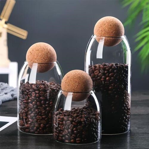 Multi-Grain Jam Seasoning Storage Tank Glass Sealed Cans Por
