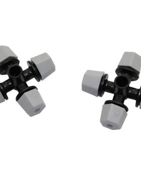 Garden Cross Misting Nozzle 6 mm Interface Greenhouse Automa