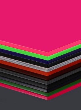 15×15cm Plexiglass Board Colored Acrylic Sheet DIY Toy Acce
