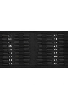 36pcs English Letter Number Punch Stamp Tool Steel Stamping
