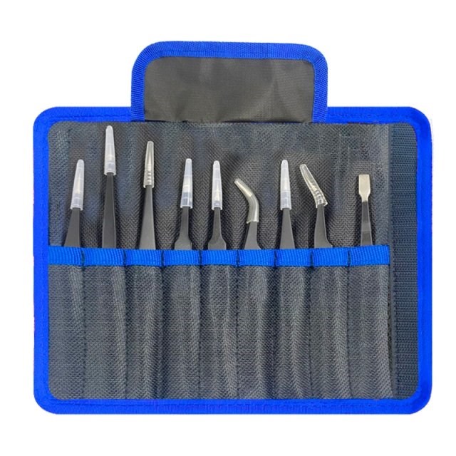 7XEA Compatible with ESD  Series  Stainless Steel Tweezers S