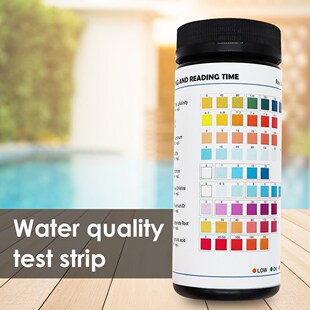 50PCS Aquarium Pond Pool PET Drinking Water Test Strips PH V