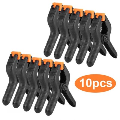 10Pcs/Set A 4inch Type Woodworking Spring Clamps Multifuncti
