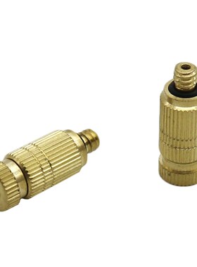 Brass High pressure mist cooling Nozzle with Male thread Gar