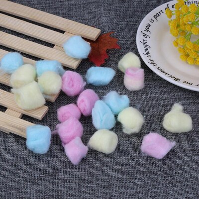 Winter Keep Warm Cotton Balls Cute Cage House Filler Hamster