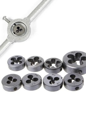 High Hardness Threading Circular Die M3-M14 Wrench HSS Threa