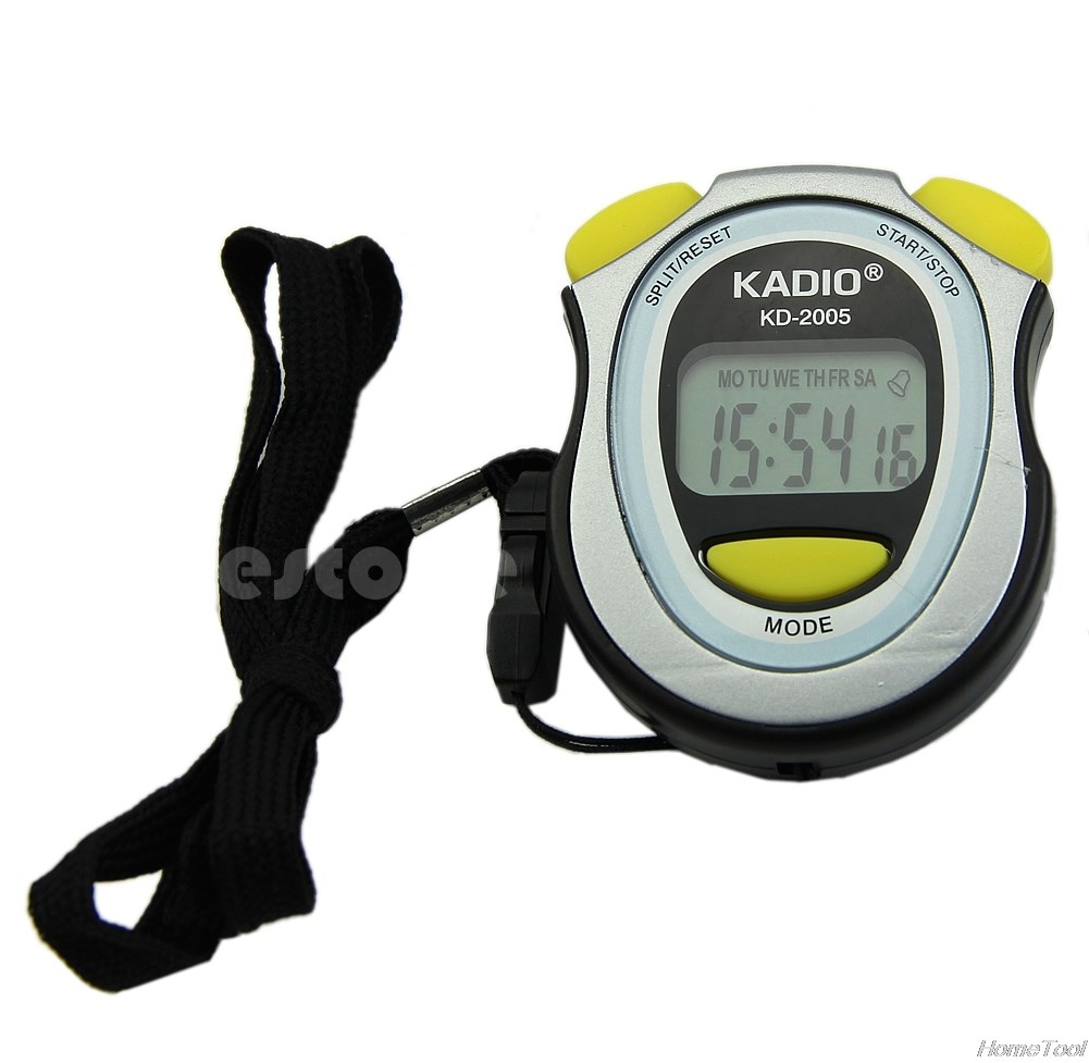 Newest Digital Handheld LCD Chronograph Timer Sports Stopwat