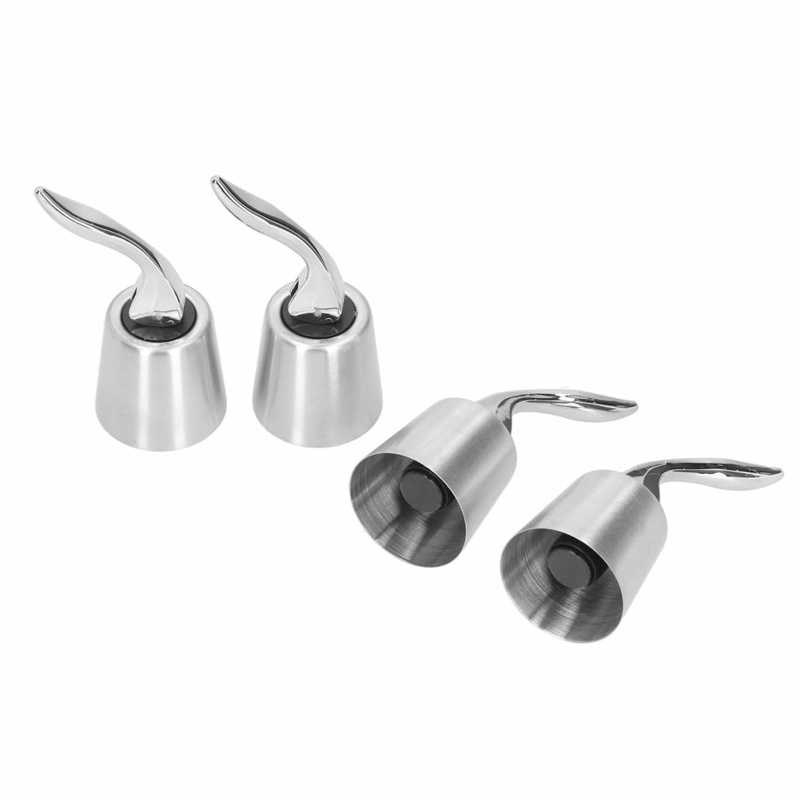 Wine Stopper Stainless Steel Expanding Wine Saver for Restau