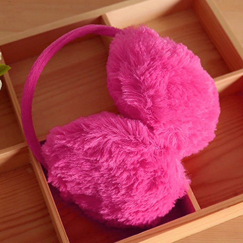 Women Winter Warm Fluffy Earmuffs High Quality Lovely Girl S