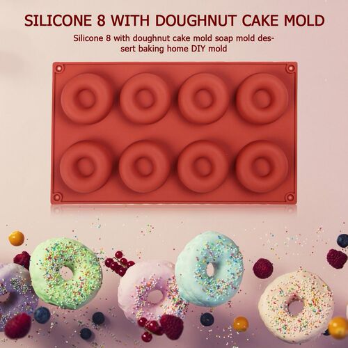 1/2 pcs DIY Donut Maker Non-Stick Baking Pastry Cookie Choco