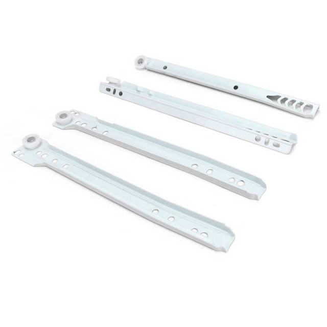 Drawer Slide Kit Cold Rolled Steel Thicken Cabinet Track Rai