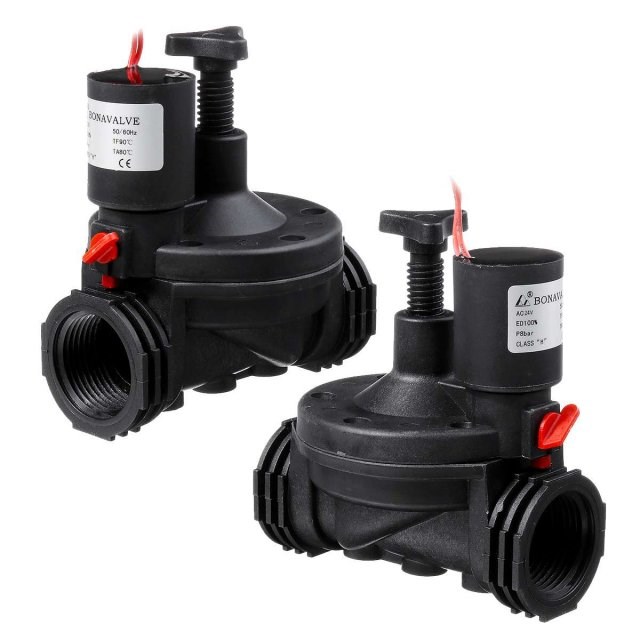 Newest 1'' Industrial Irrigation Valve 12V/24V AC Solenoid V