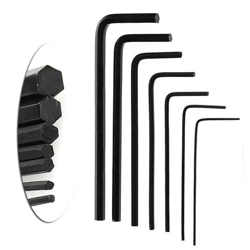 7Pcs 0.7mm-3mm Mini Hexagon Hex Allen Key Set Wrench Screwdr