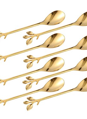 Ice-Cream Tea Stirring Spoons Retro Dessert Demitasse Espres