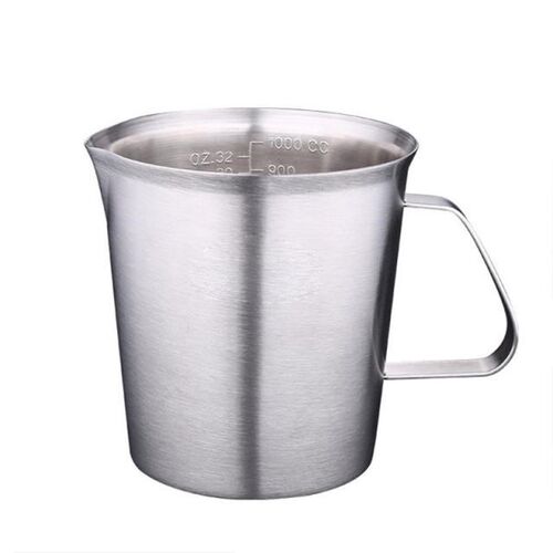 1pc Thick stainless steel 304 measuring cup with scale 500ml