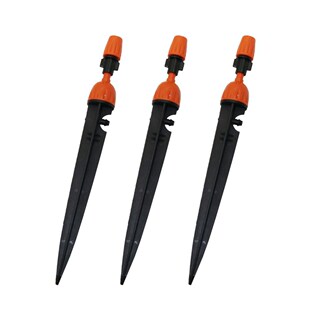 Orange Adjustable Micro Sprinkler Agriculture Watering Dripp