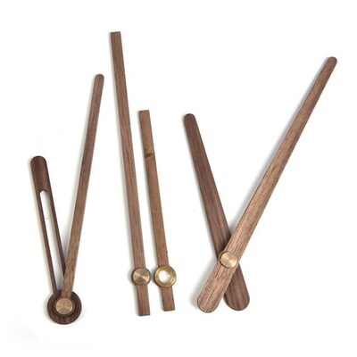 1PC Wooden Pointers DIY Wall Clock Hands 12 inch Clock Needl