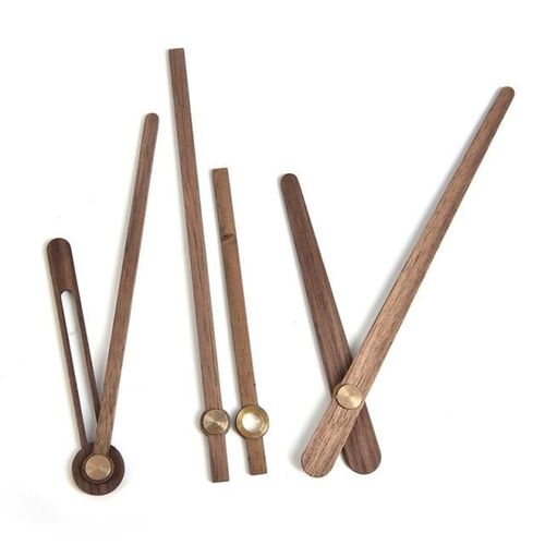 1PC Wooden Pointers DIY Wall Clock Hands 12 inch Clock Needl