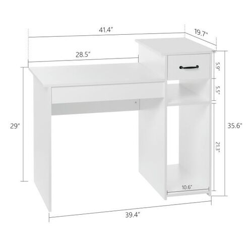 Durable Office Computer Desk Dorm Student Study Writing Tabl