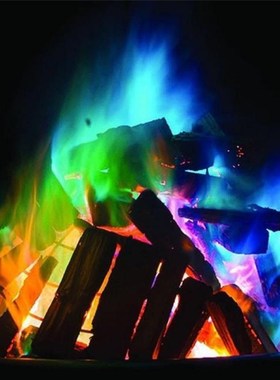 10g/15g/25g Mystical Fire Coloured Fire Flame For Bonfire Ca