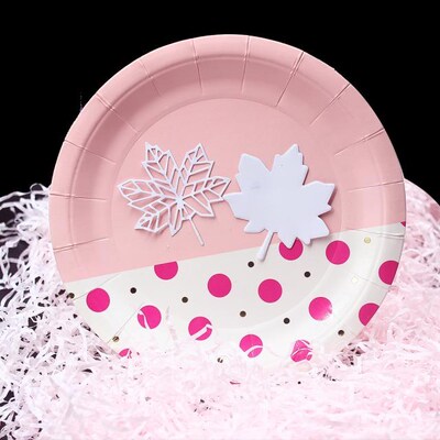 2Pcs/lot Maple Leaf Metal Dies Cutting Die Cut Decorative Em