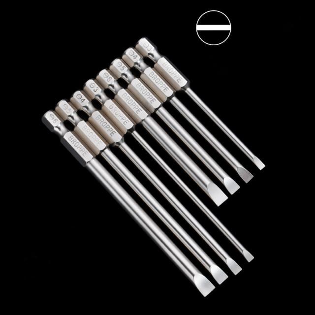 S2 Alloy Steel Magnetic Flat Head Slotted + cross head Phill