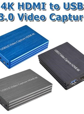 60fps 4K HDMI to USB 3.0 Video Capture Card Dongle 1080P HD